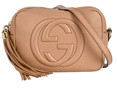 Soho Disco, &pound;595, Handbags, Beige, Leather, Front view